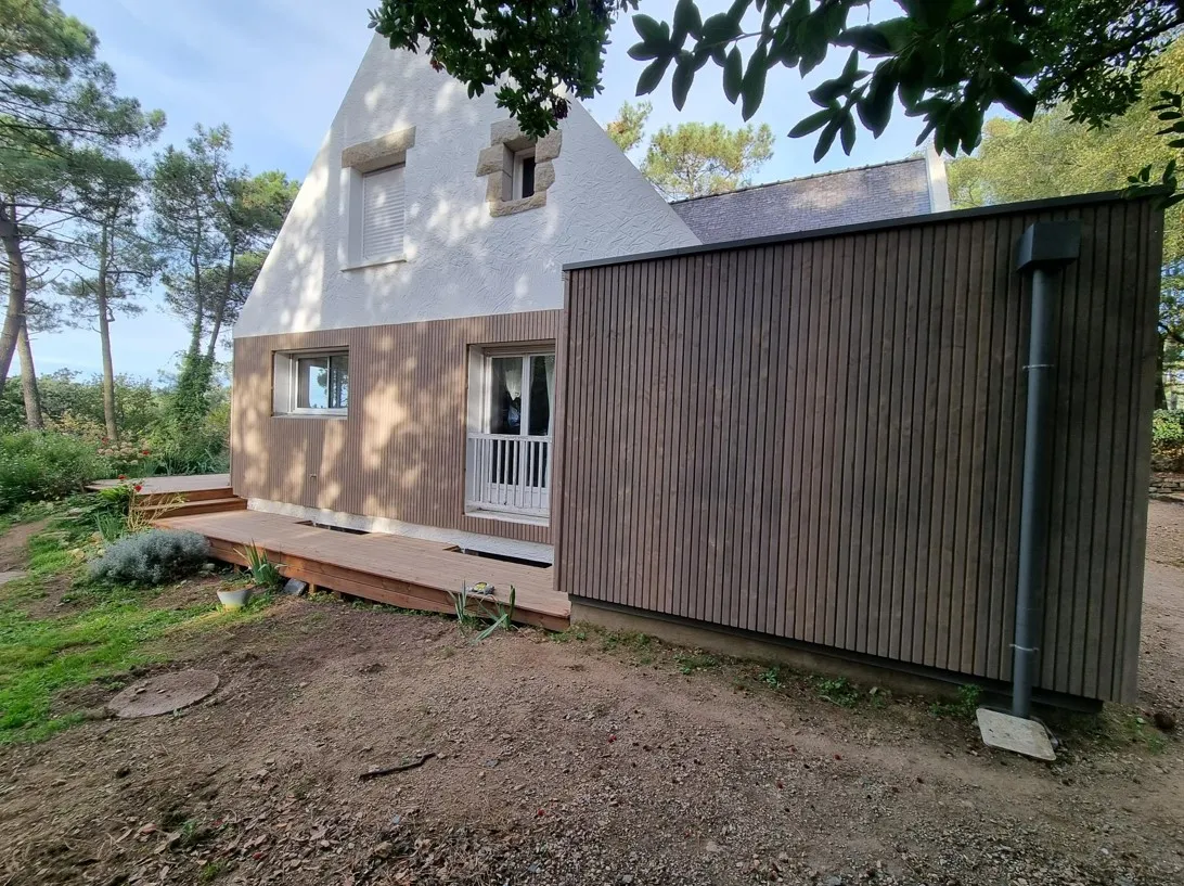 maison ossature bois ambon