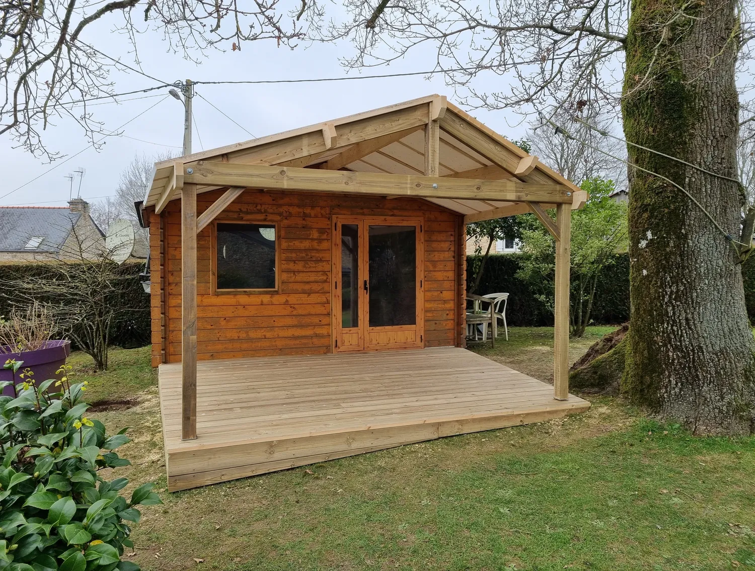 maison ossature bois saint nolff