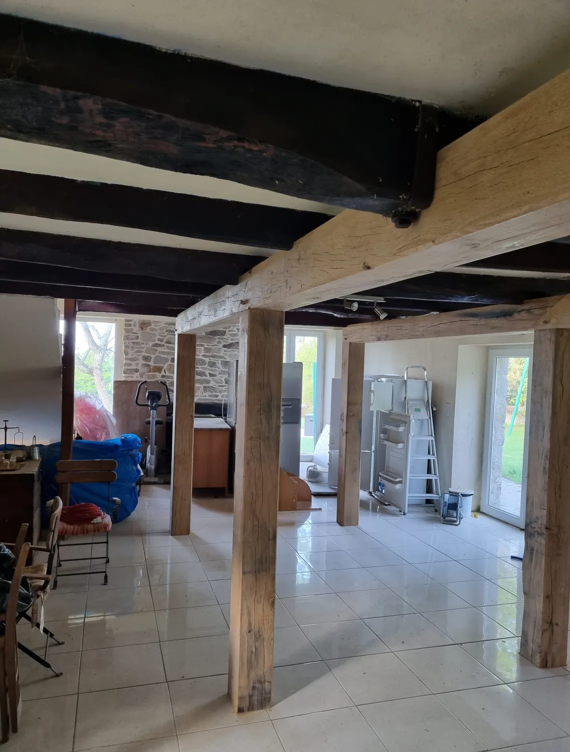 ossature bois vannes